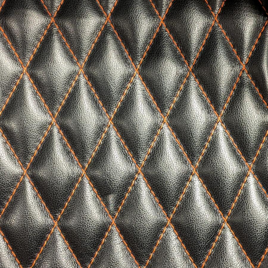 Primo piano della cucitura rombi piccoli