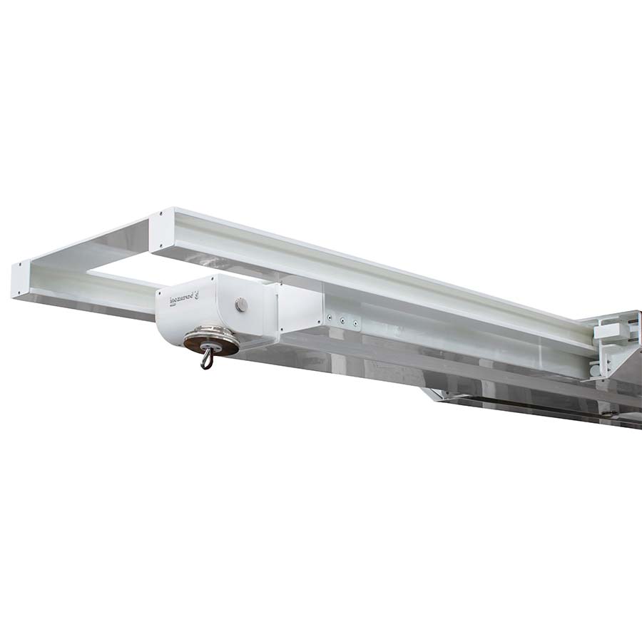 Gru/carroponte con fissaggio a soffitto