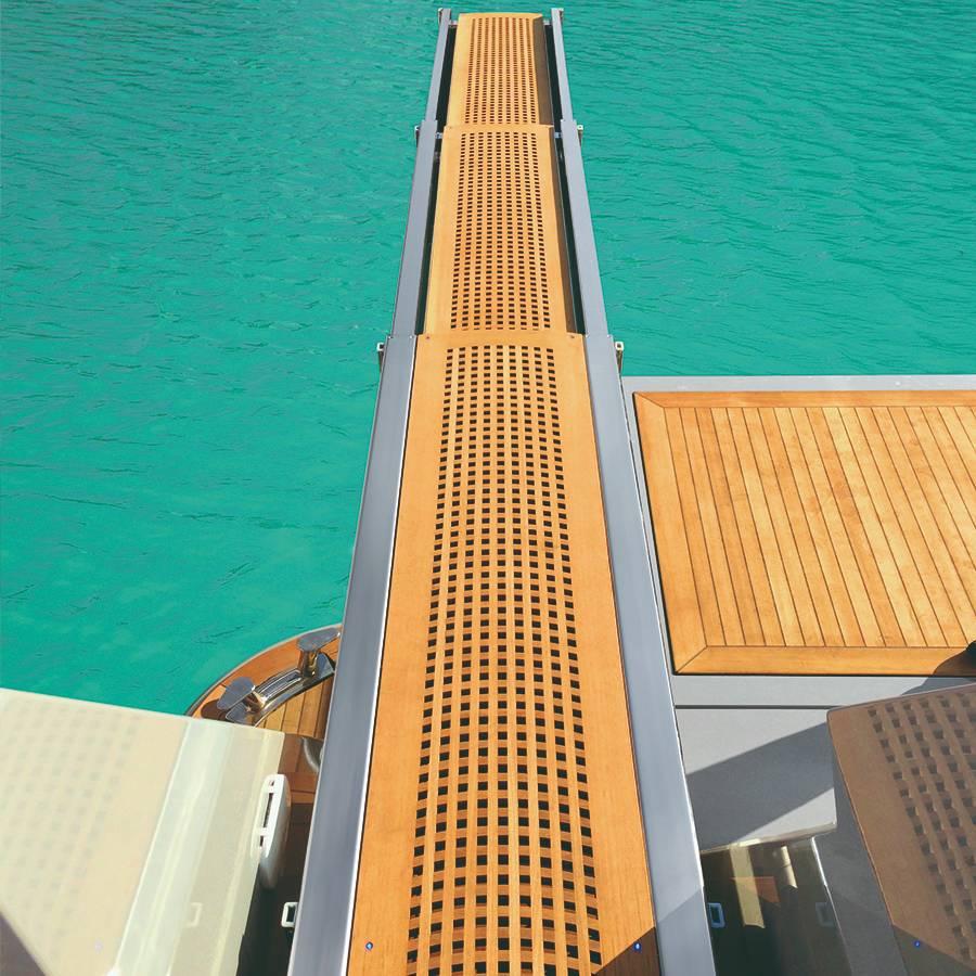 besenzoni PI 883 dettaglio pedana di camminamento