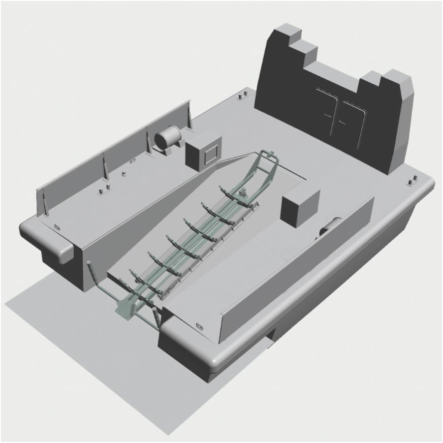 slitta per alaggio tender